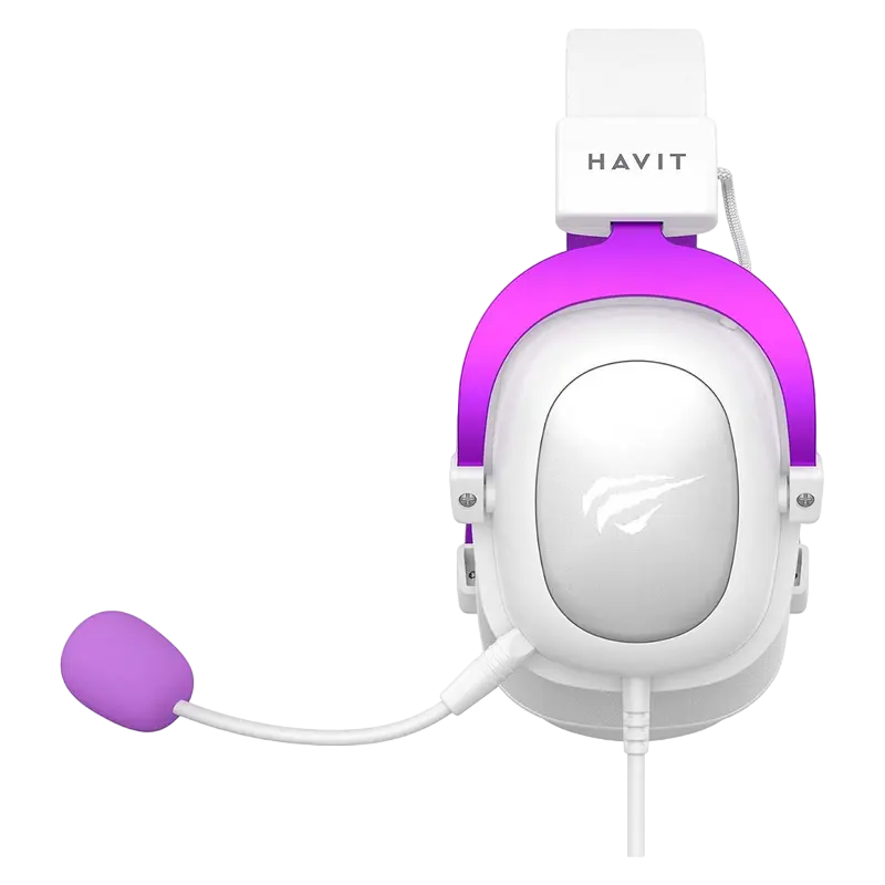 Căști Havit H2002d Alb Roșu