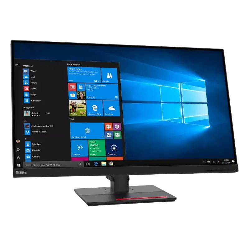 Монитор Lenovo ThinkVision T32h-20 Чёрный