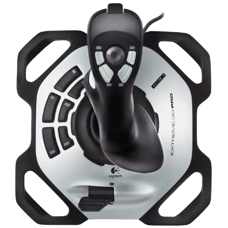 Игровой джойстик Logitech Extreme 3D Pro Серебристый