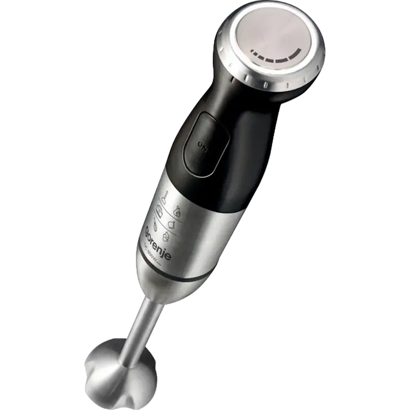 Погружной блендер Gorenje HBC 807QB Черный Серебристый