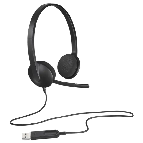 Căști Logitech H340 Negru