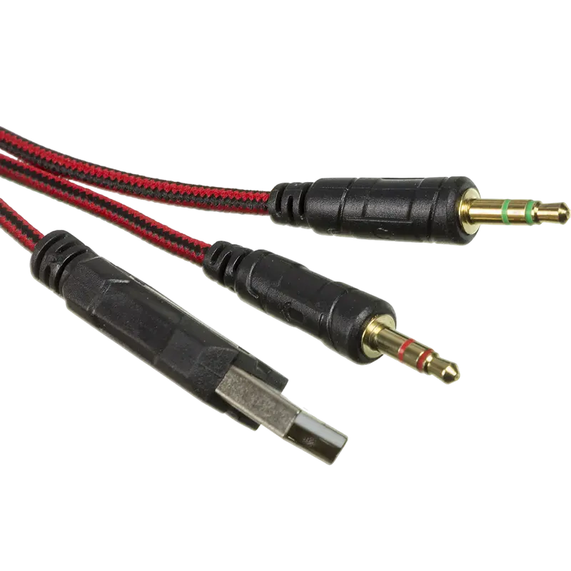 Наушники SVEN AP-U840MV Чёрный/Красный