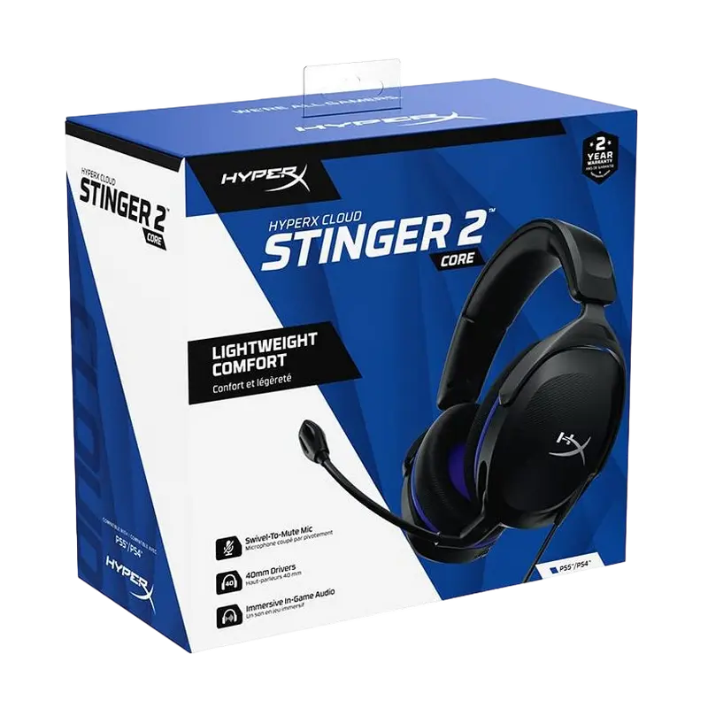Наушники HyperX Cloud Stinger 2 Core Чёрный