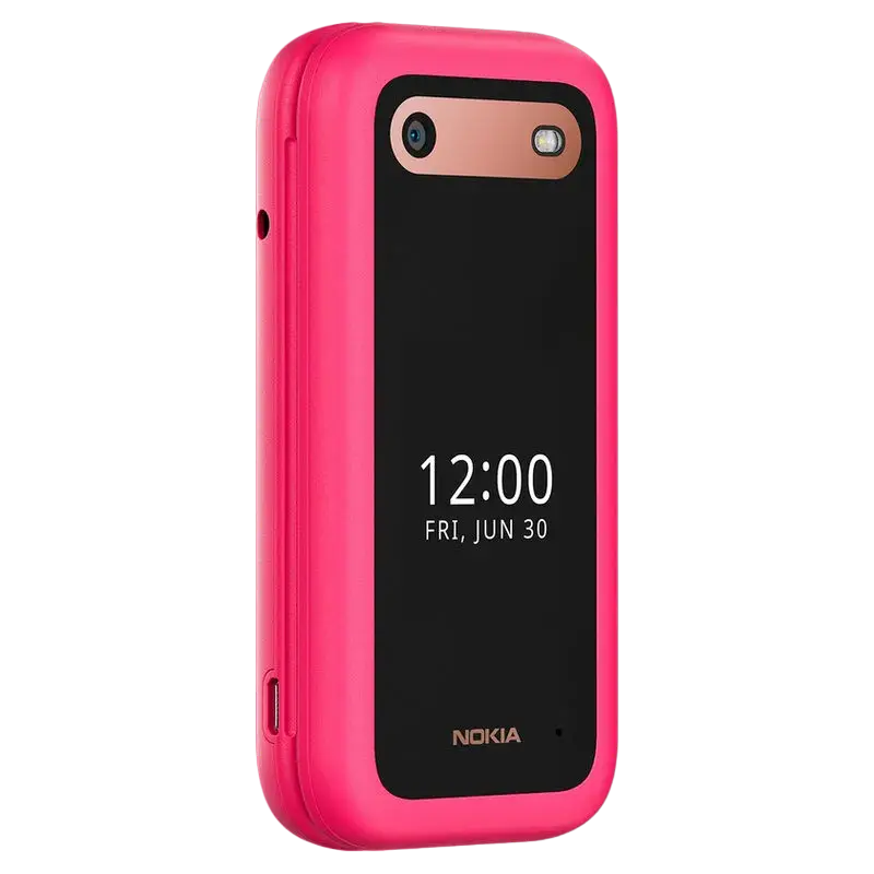 Мобильный телефон Флип Nokia 2660 Flip 4G Розовый