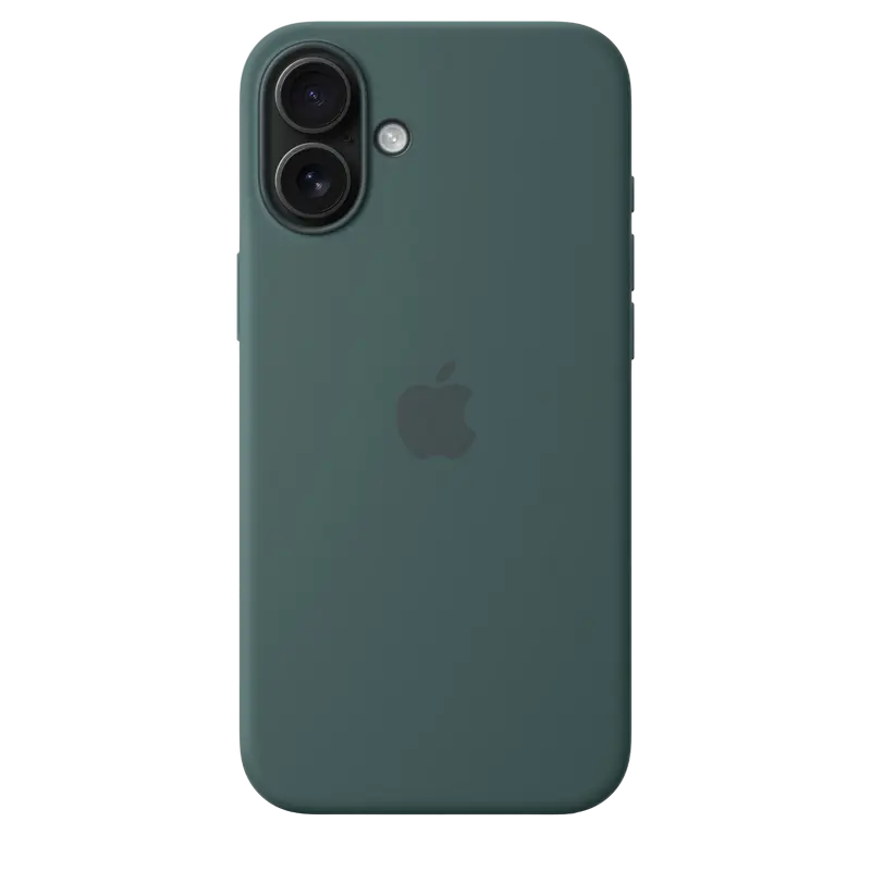 Чехол Apple iPhone 16 Plus Silicone Case MagSafe A3314 Silicone Case with MagSafe Lake Green