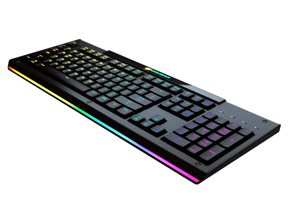 Tastatură Cougar Aurora S Membrană Negru