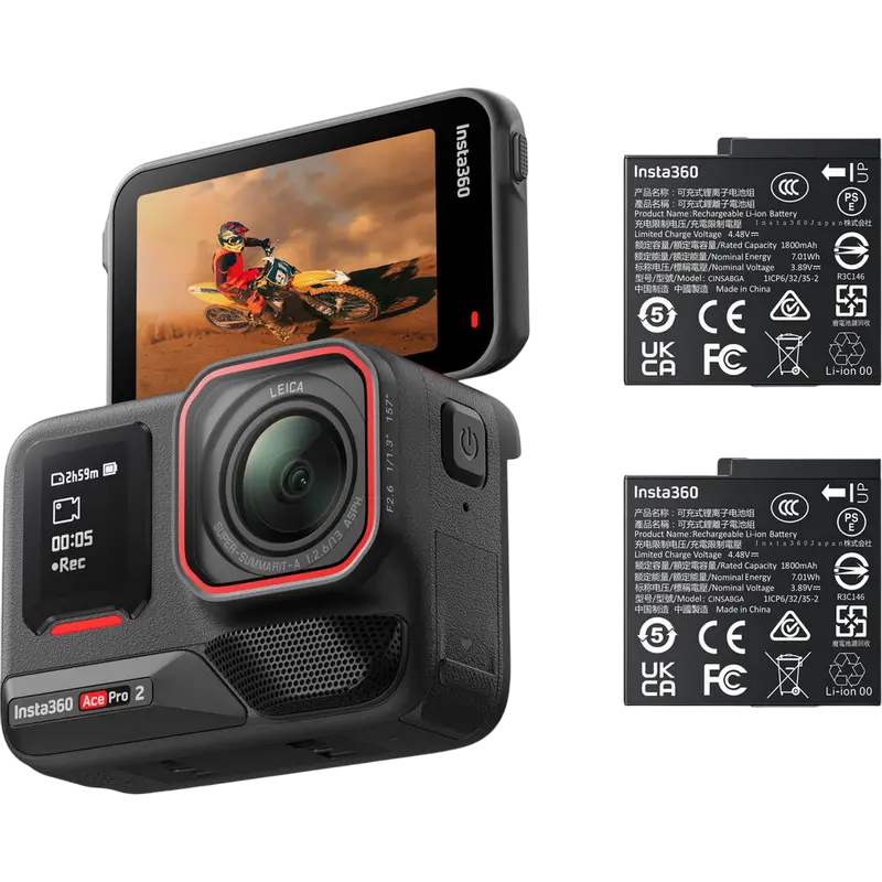 Экшн-камера Insta360 Ace Pro 2 Dual Черный