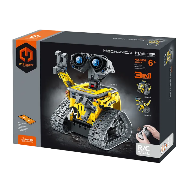 Конструктор с радиоуправлением iM.Master 3in1 Robot Жёлтый