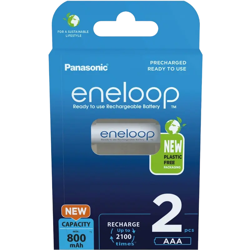 Аккумуляторы Panasonic Eneloop BK-4MCDE/2CP AAA