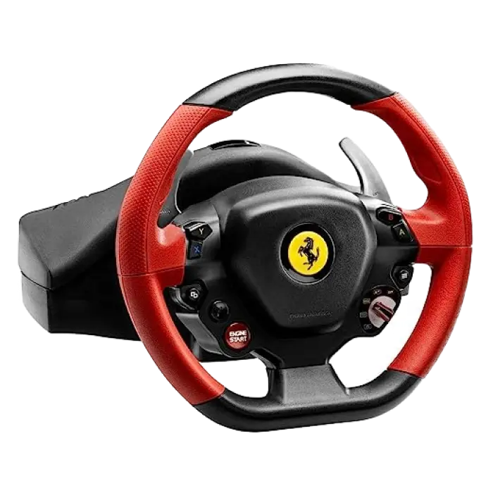 Игровой руль Thrustmaster Ferrari 458 Spider Чёрный/Красный