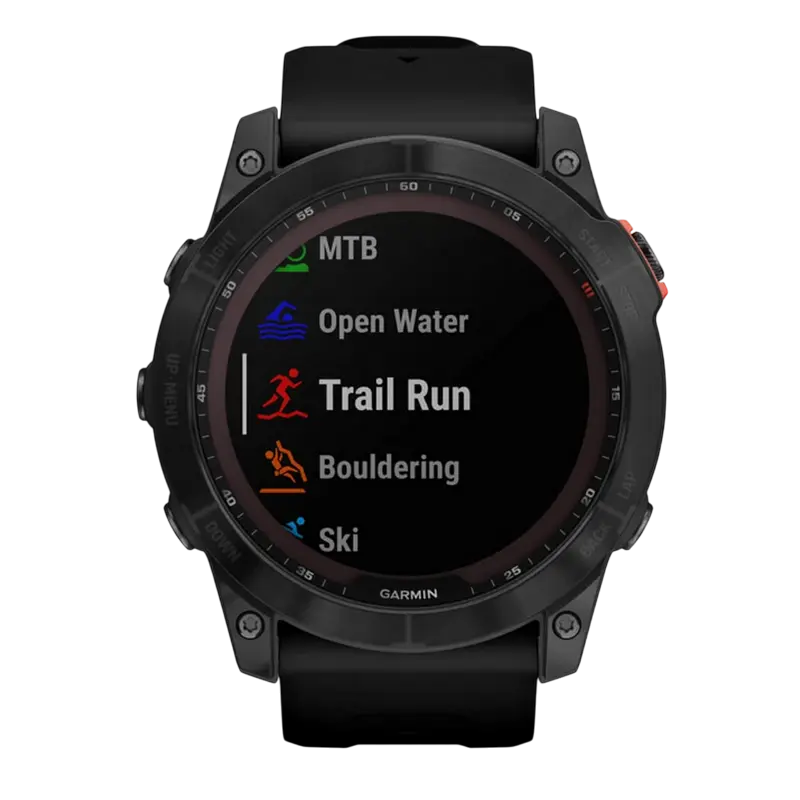 Умные часы Garmin Fenix 7X Solar Slate Grey
