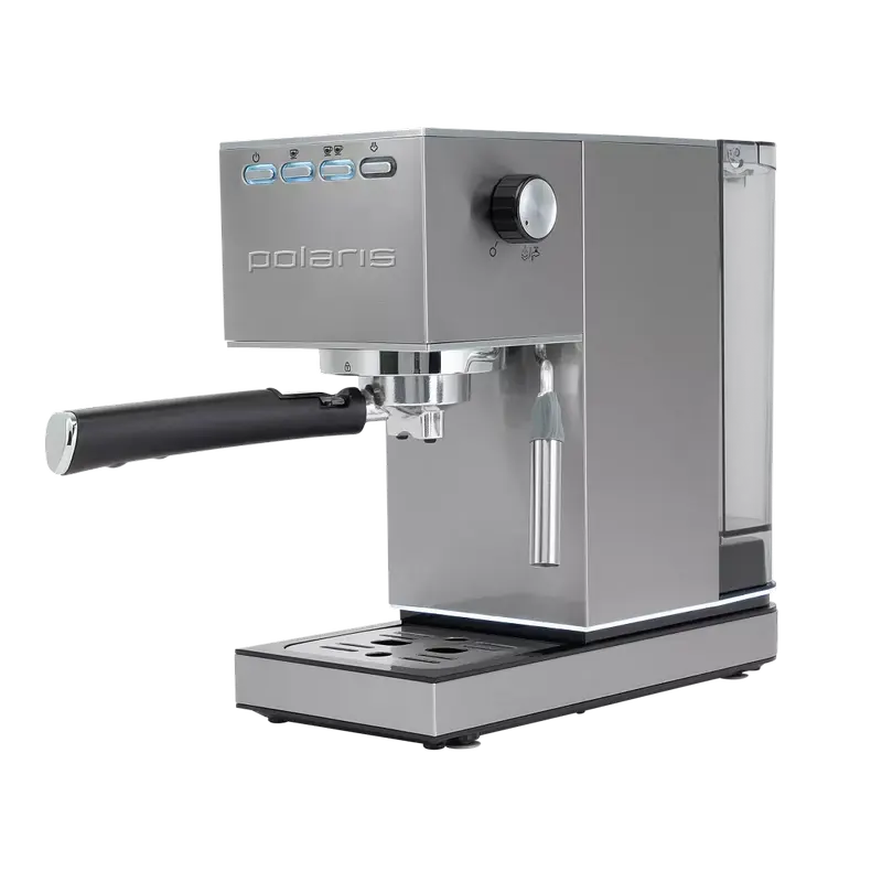 Кофеварка рожковая Polaris PCM 1542E Нержавеющая сталь