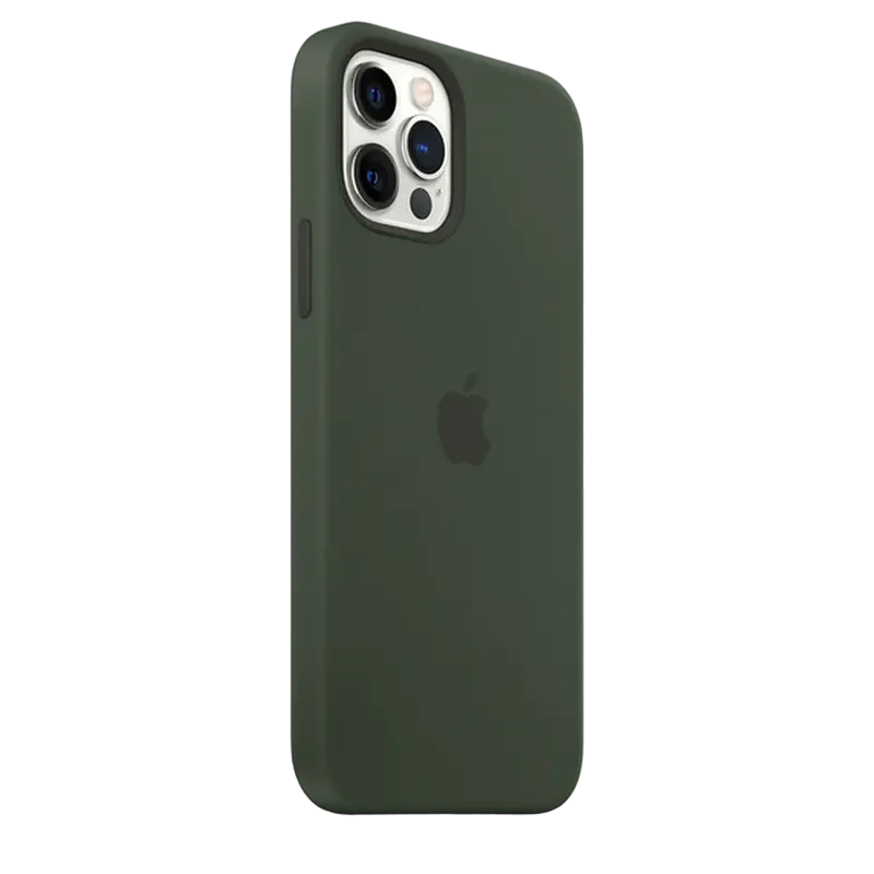 Чехол Apple iPhone 12/12 Pro Silicone Case MagSafe Силиконовый Чехол Cypress Green