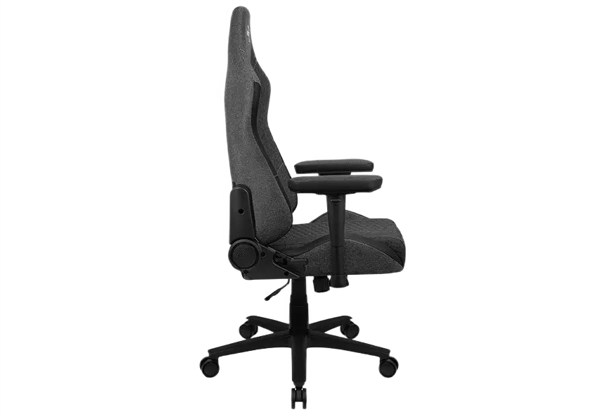 Scaun Gaming AeroCool Crown AeroWeave Textil Negru