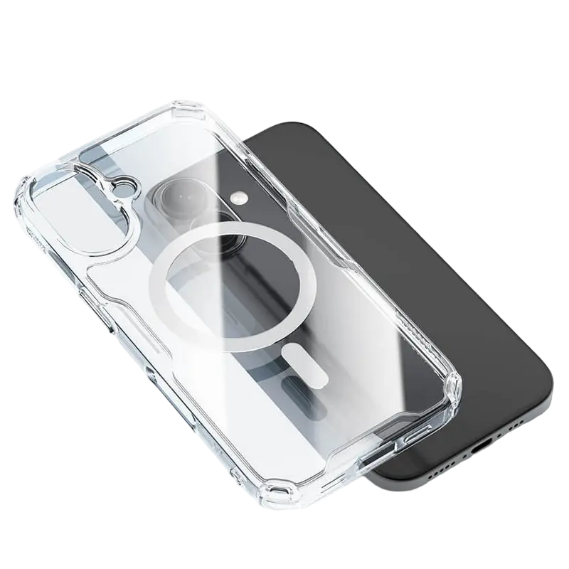 Husă Nillkin Apple iPhone 16 Plus Ultra thin TPU Nature Pro Magnetic Nature Pro Magnetic Transparent