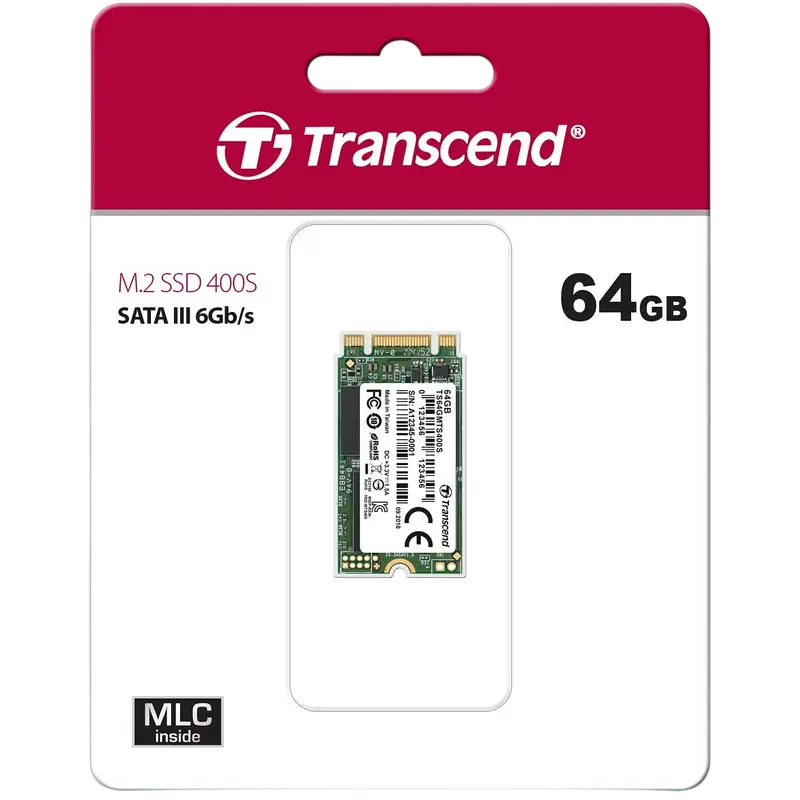 Unitate SSD Transcend 400S 64GB