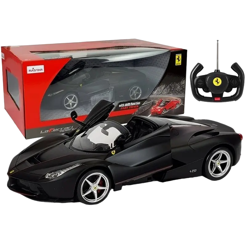 Jucărie cu telecomandă Rastar LaFerrari Aperta Negru