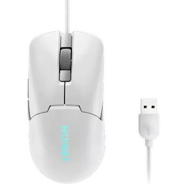 Игровая мышь Lenovo Legion M300s Проводное Белый