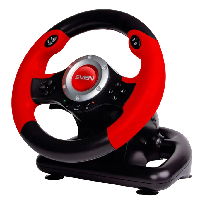 Игровой руль SVEN GC-W400 Красный/Черный