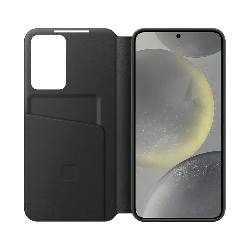 Husă tip carte Samsung Galaxy S24+ Smart View Wallet Smart View Wallet Negru