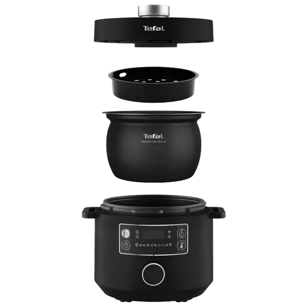 Мультиварка-скороварка Tefal CY754830 Чёрный