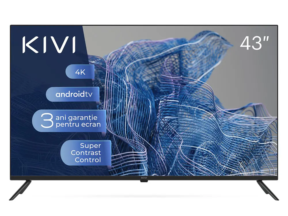 43" LED SMART Телевизор KIVI 43U740LB Черный