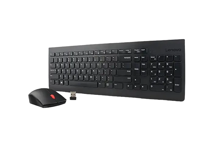 Клавиатура и мышь Lenovo Essential Мембрана Черный