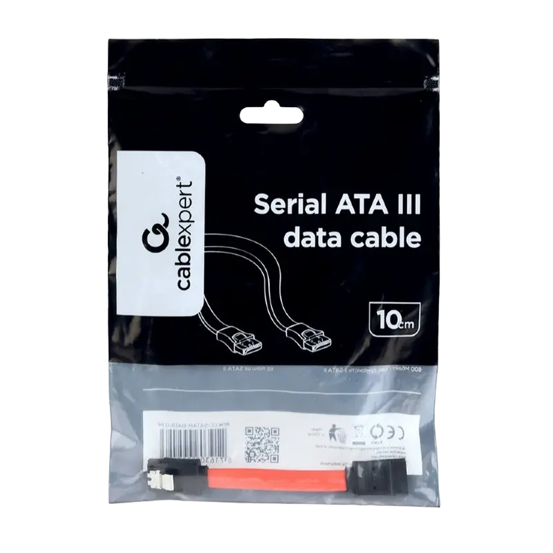 Cablu SATA Cablexpert CC-SATAM-DATA-0.3M Roșu