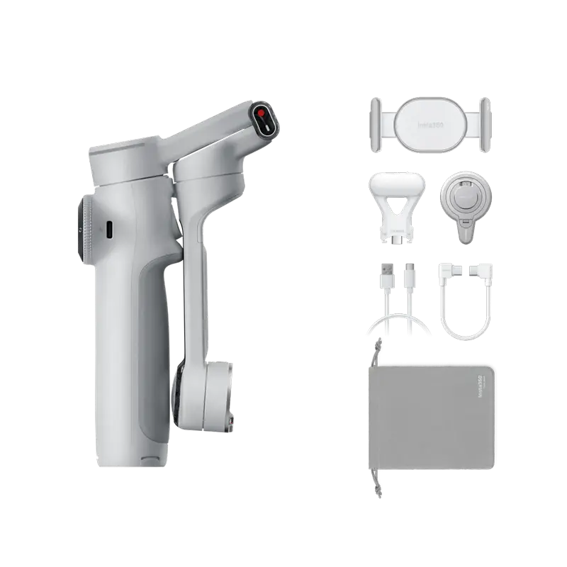 Монопод для селфи Insta360 Flow 2 Pro Creator Kit Серый
