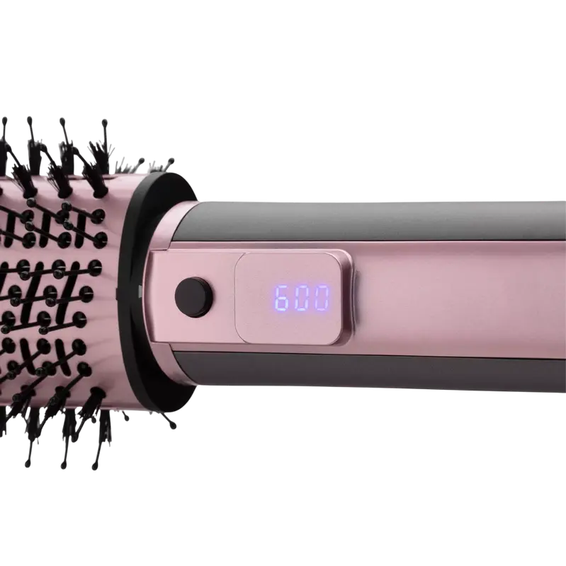 Фен-щётка Ardesto Brush Pink Touch Серый | Розовый