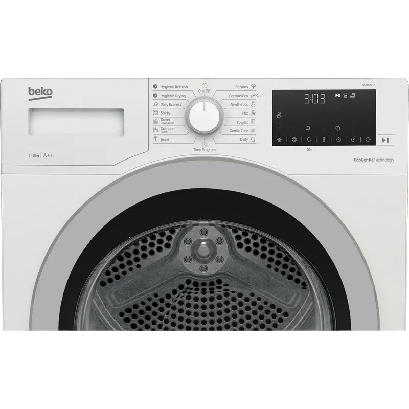 Сушильная машина Beko DS8439TX Белый