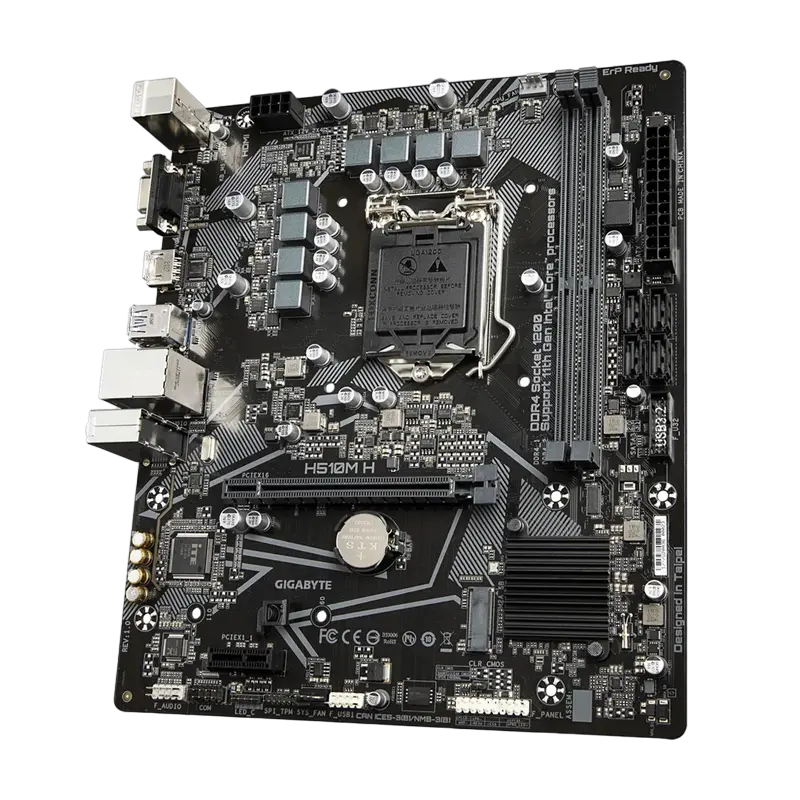 Материнская плата Gigabyte H510M H LGA1200 Micro-ATX