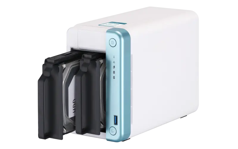 Сетевое хранилище Qnap TS-251D Белый