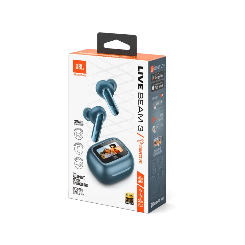 Наушники JBL LIVE Beam 3 Синий