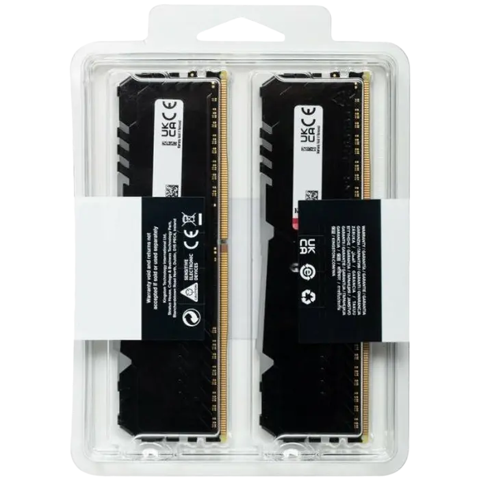 Memorie RAM Kingston FURY Beast RGB FURY Beast 32GB Negru