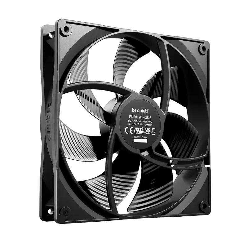 Вентилятор для ПК be quiet! Pure Wings 3 PWM 140 мм Черный