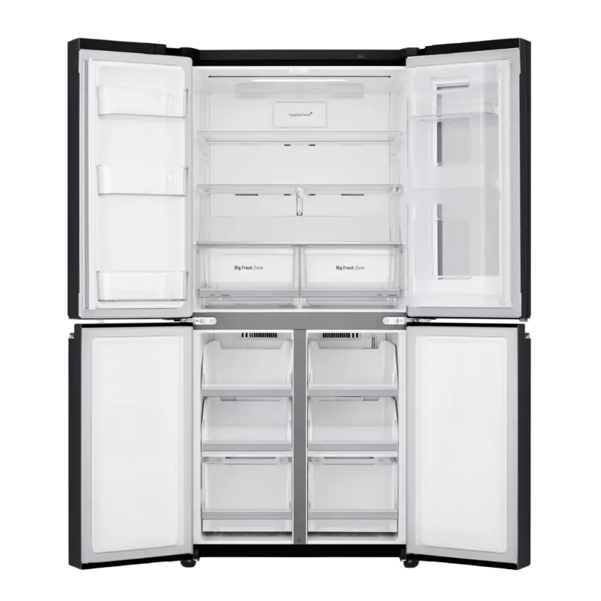 Холодильник LG GC-Q22FTBKL Чёрный