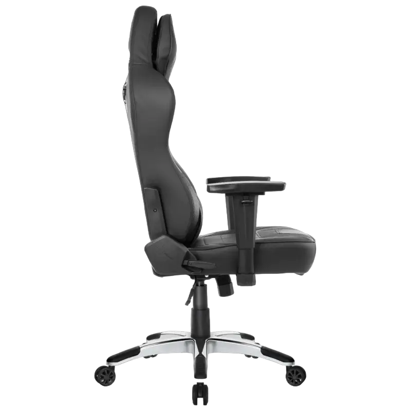 Scaun de birou AKRacing OFFICE Obsidian PU Piele Negru