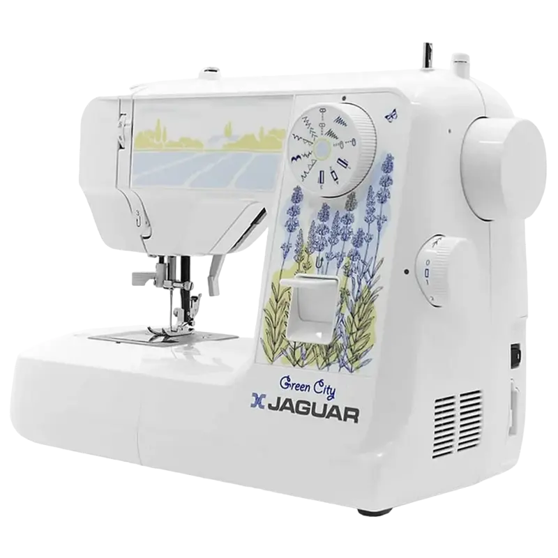 Швейная машина JAGUAR GREEN CITY White Green
