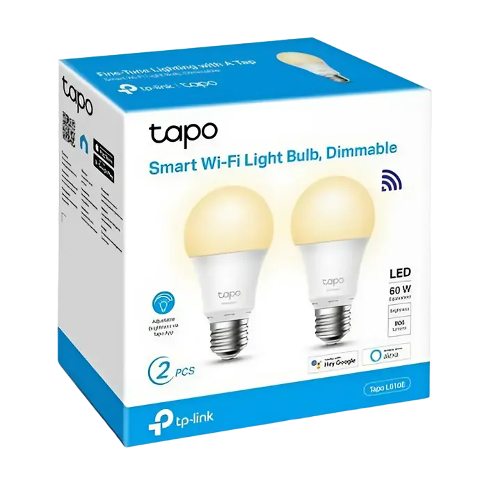 Умная лампочка TP-LINK Tapo L510E Теплый Белый