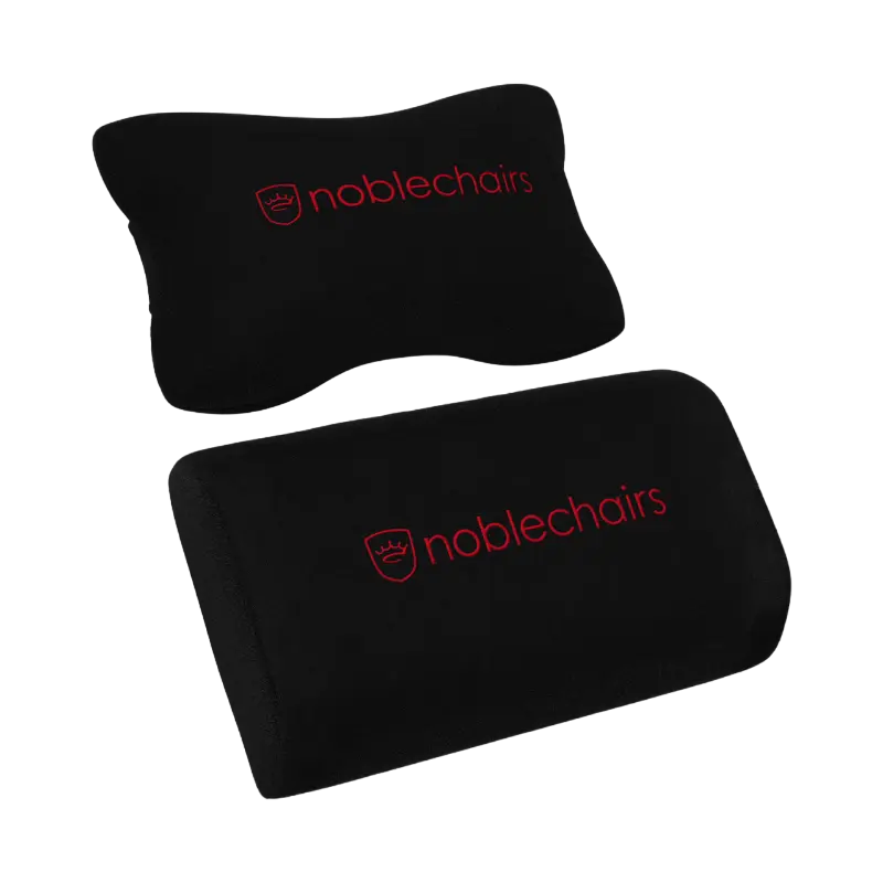 Scaun Gaming Noblechairs Hero PU Piele Negru/Rosu