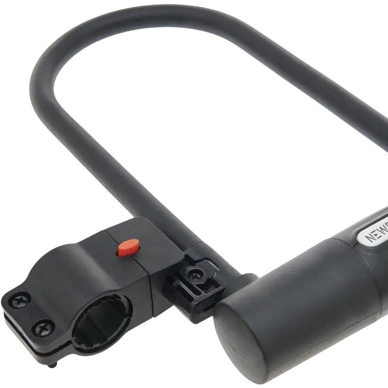 U-lock with mounting bracket