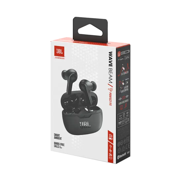 Наушники JBL. Wave Beam Чёрный