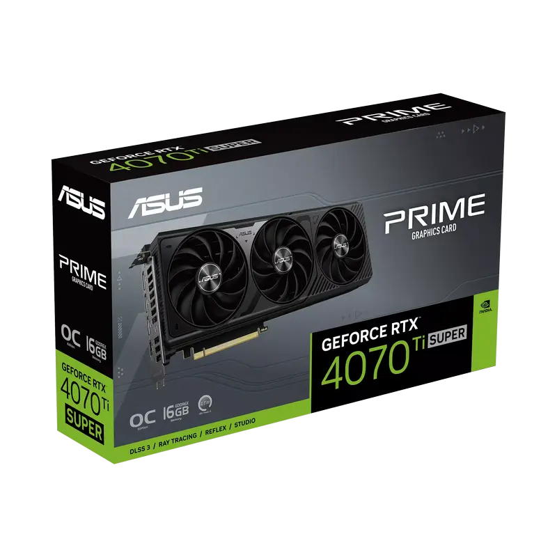 Видеокарта ASUS Prime GeForce RTX 4070 Ti SUPER OC