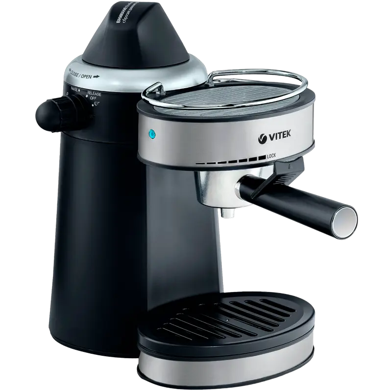 Кофеварка рожковая VITEK VT-1510 Нержавеющая сталь
