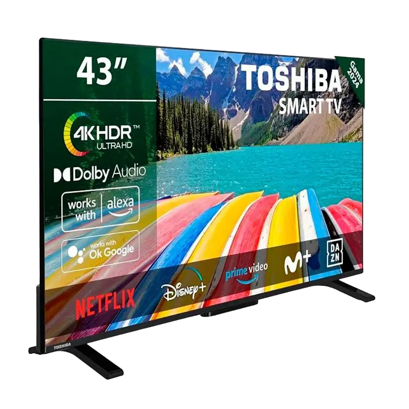 43" LED SMART Телевизор Toshiba 43UV2463DG Черный
