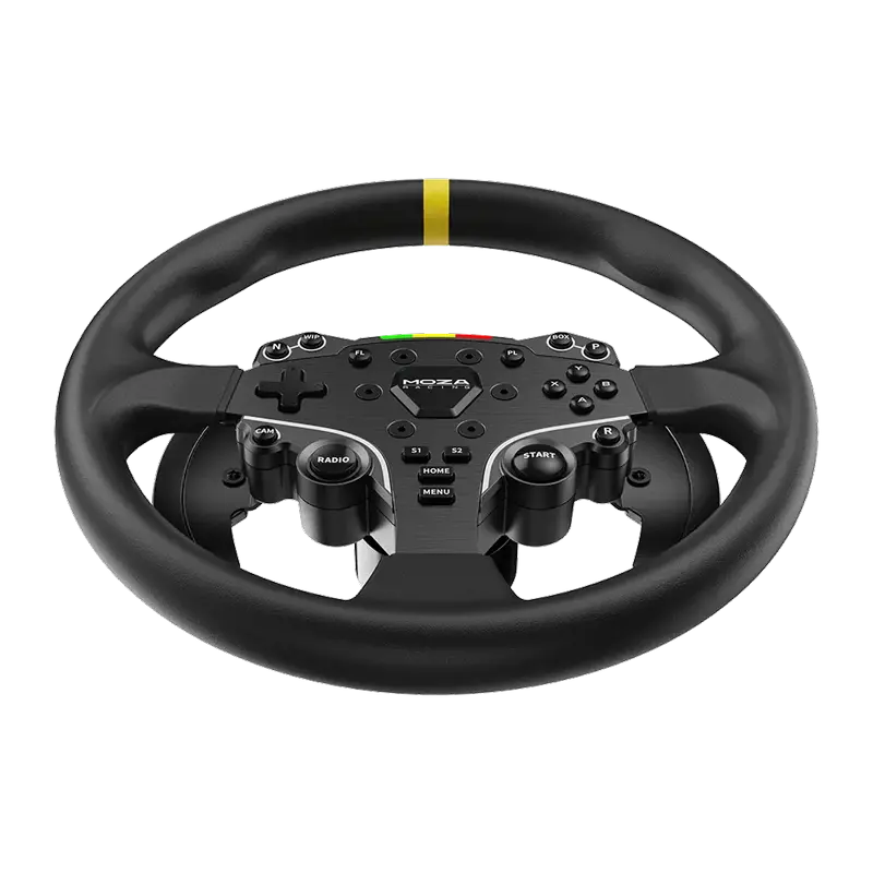 Baza Volanului MOZA 12-inch Round Wheel Mod for ESX Negru