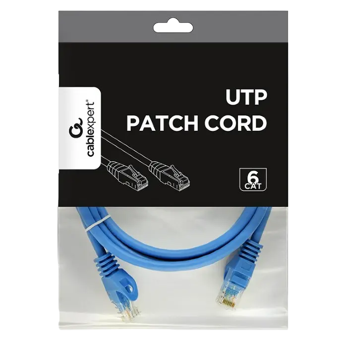 Патч-корд Cablexpert PP6U-2M/B Синий