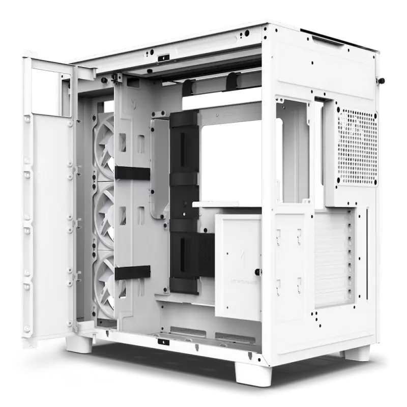 Carcasă PC NZXT H9 Elite Midi-Tower Alb