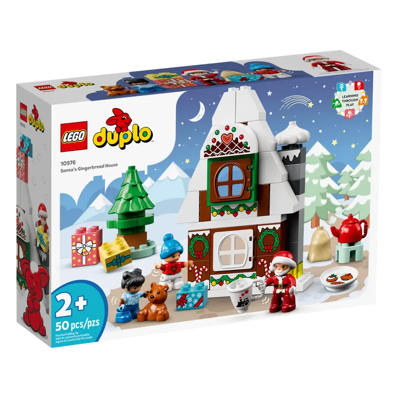 Конструктор LEGO Santa's Gingerbread House Разноцветный